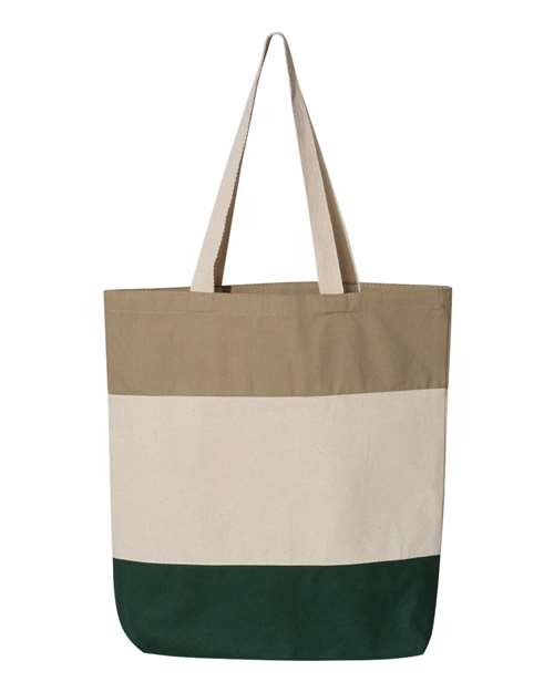 11L Tri Color Tote