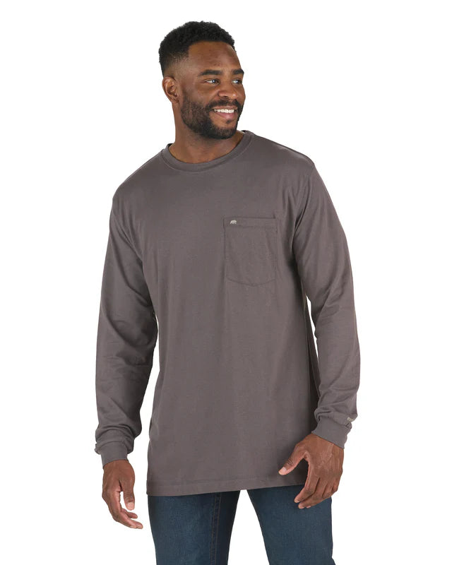 Berne Men's Performance Long-Sleeve Pocket T-Shirt