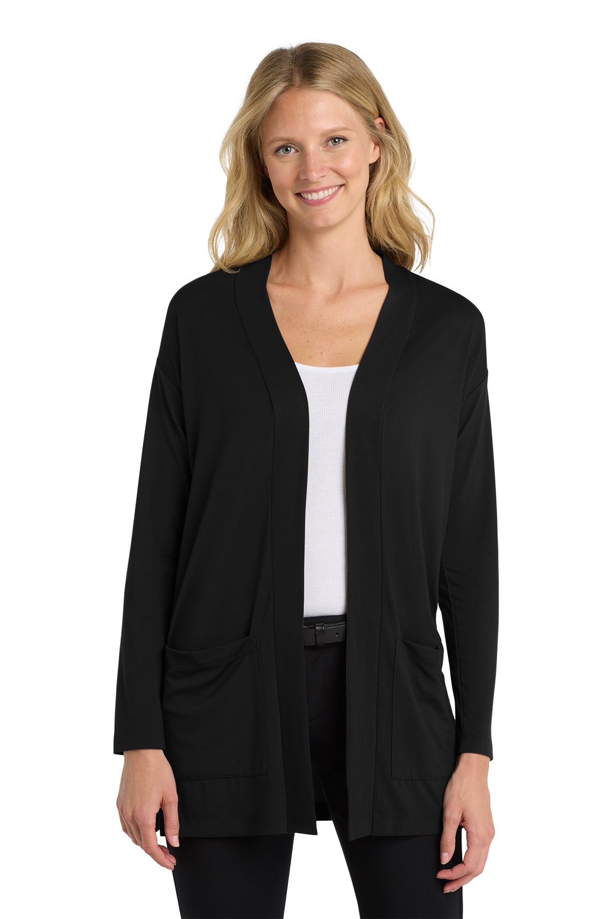 Women's Port Authority Long Pocket Cardigan