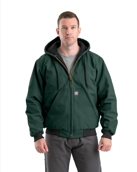 100 % CottonMen's Berne Heartland Duck Hooded Jacket