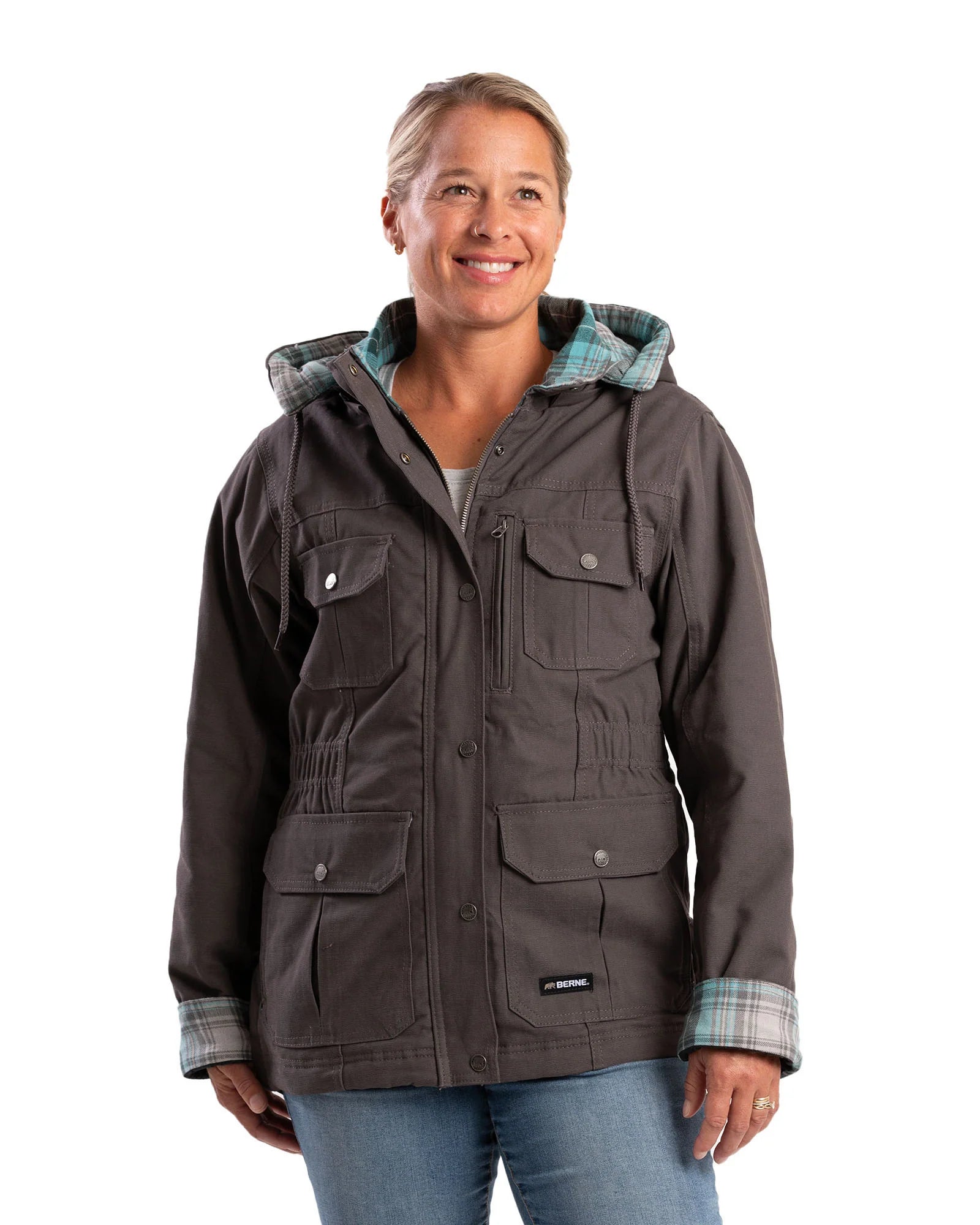 100 % Cotton Women's Softstone Duck Barn Coat