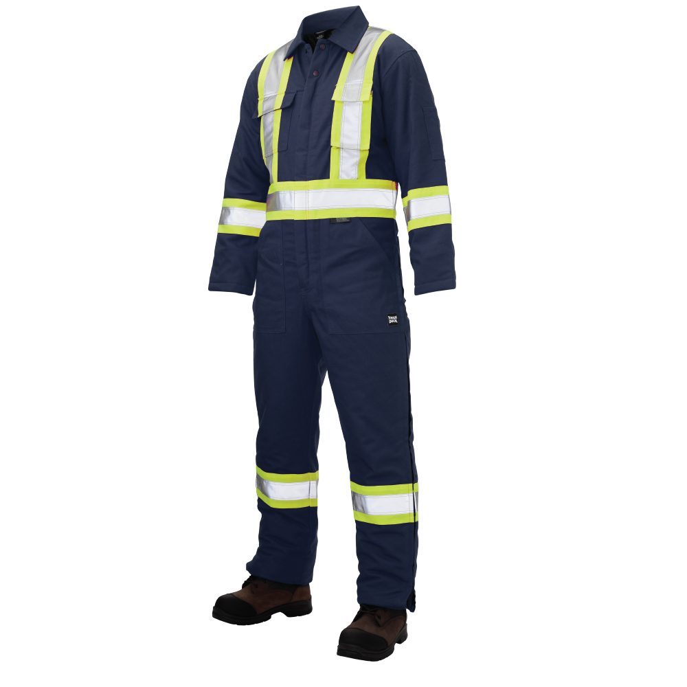 100 % Cotton Men's Duck Insulated Safety Coverall