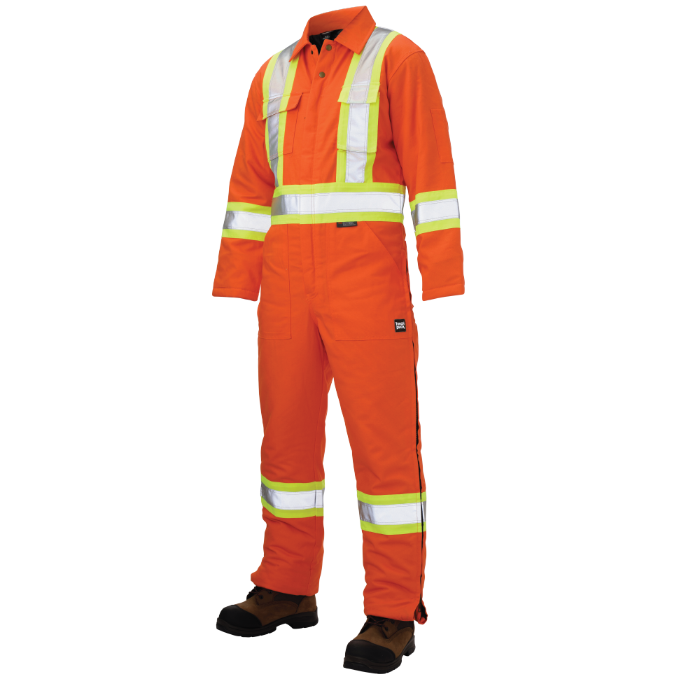 100 % Cotton Men's Duck Insulated Safety Coverall