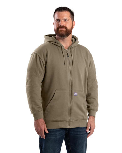 Berne Heritage Thermal-Lined Full Zip Hooded Sweatshirt