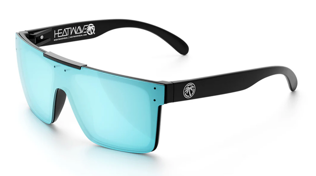 Quatro Z87 Sunglasses: ARCTIC CHROME ( Added Side shields)