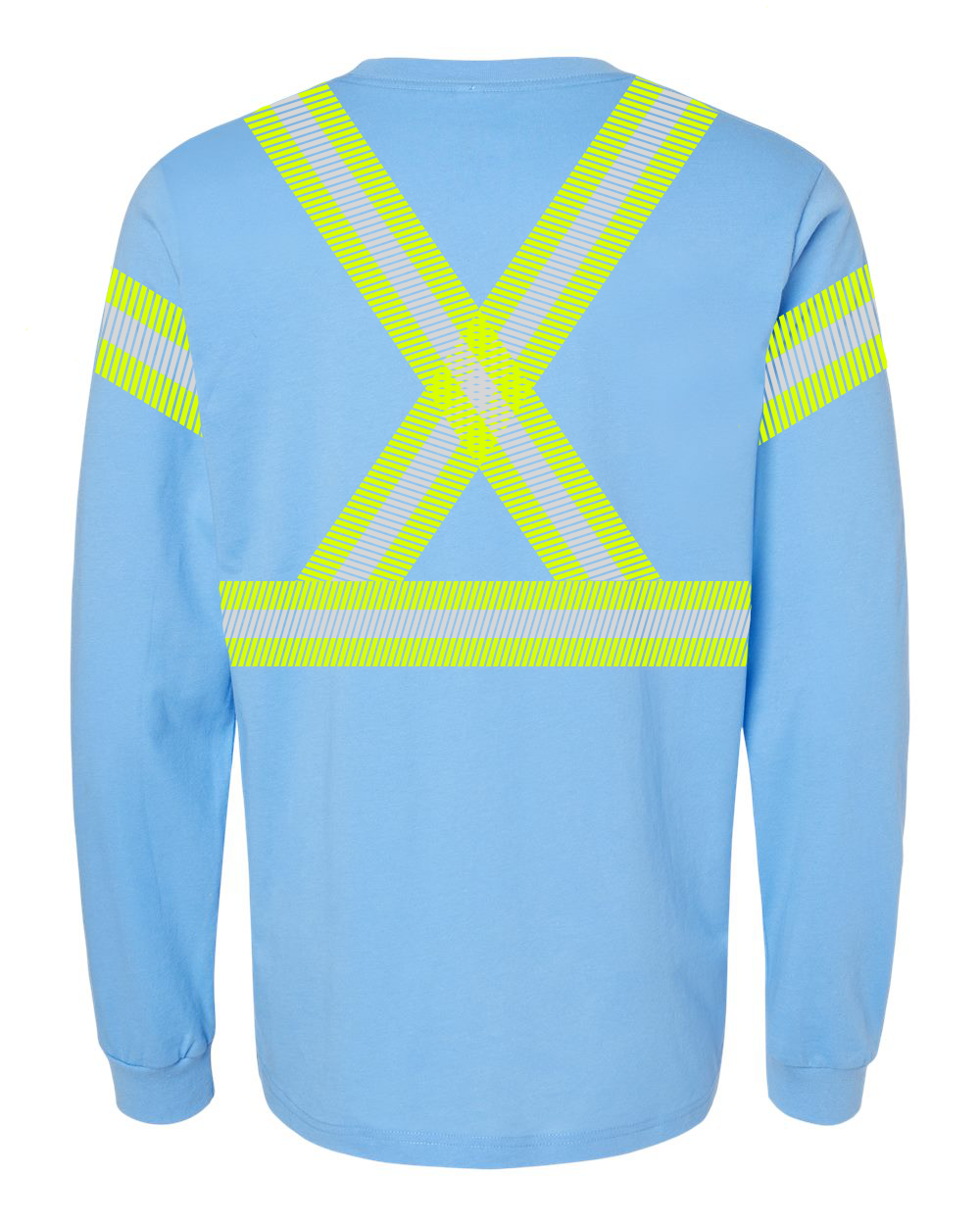 100% Cotton Long Sleeve Tee w/ FR Striping