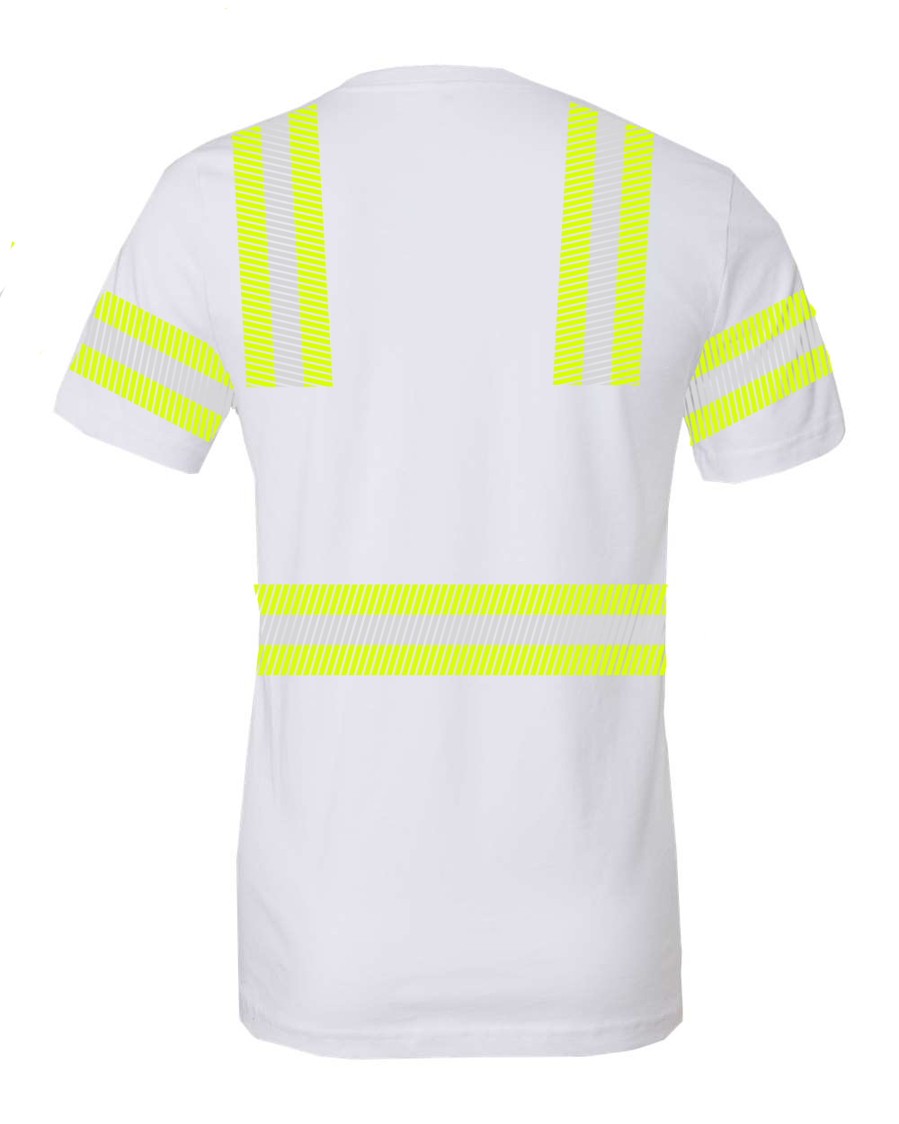 100% Cotton Short Sleeve Tee w/ FR Striping