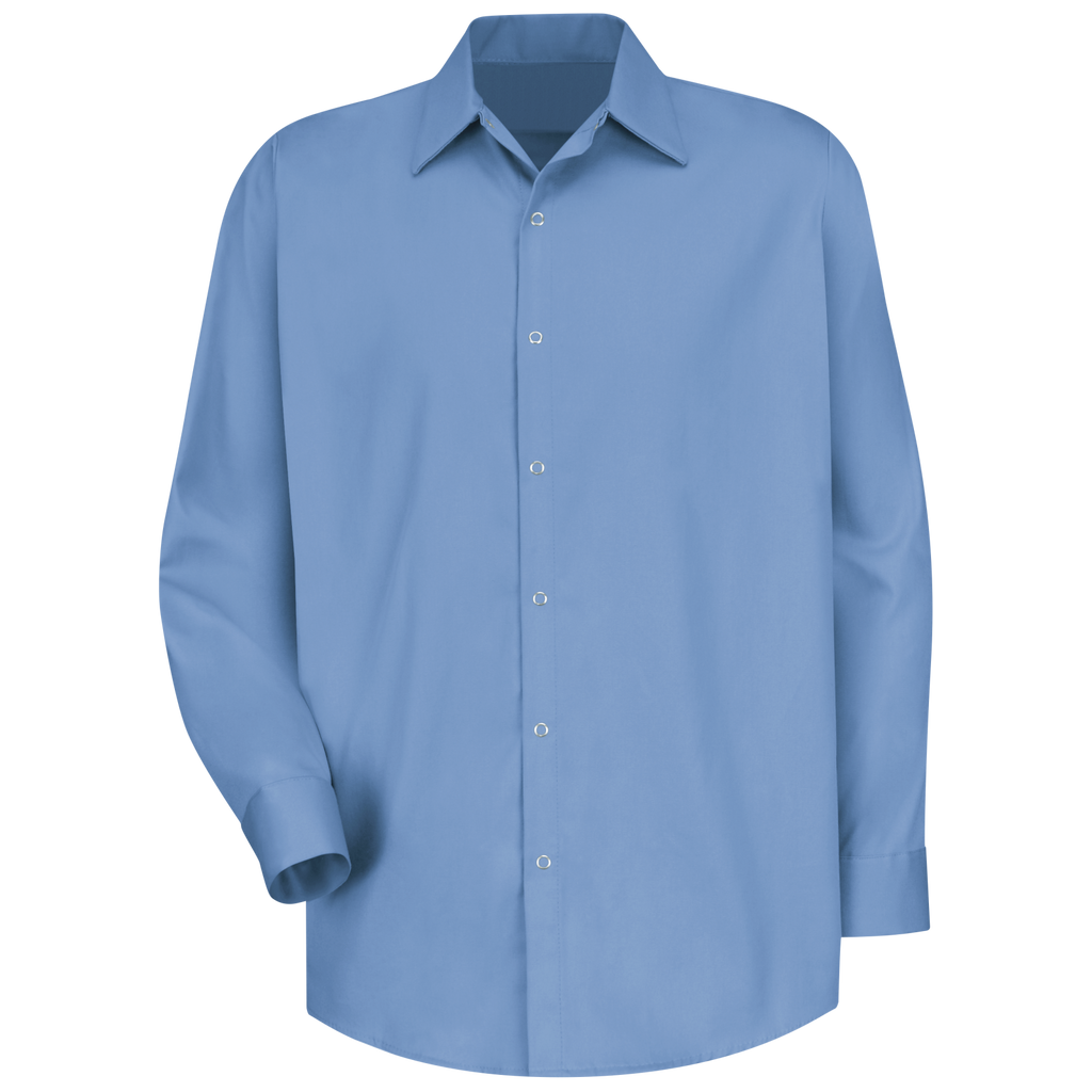 Men's 100% Cotton Shirt w/Snaps Long Sleeve
