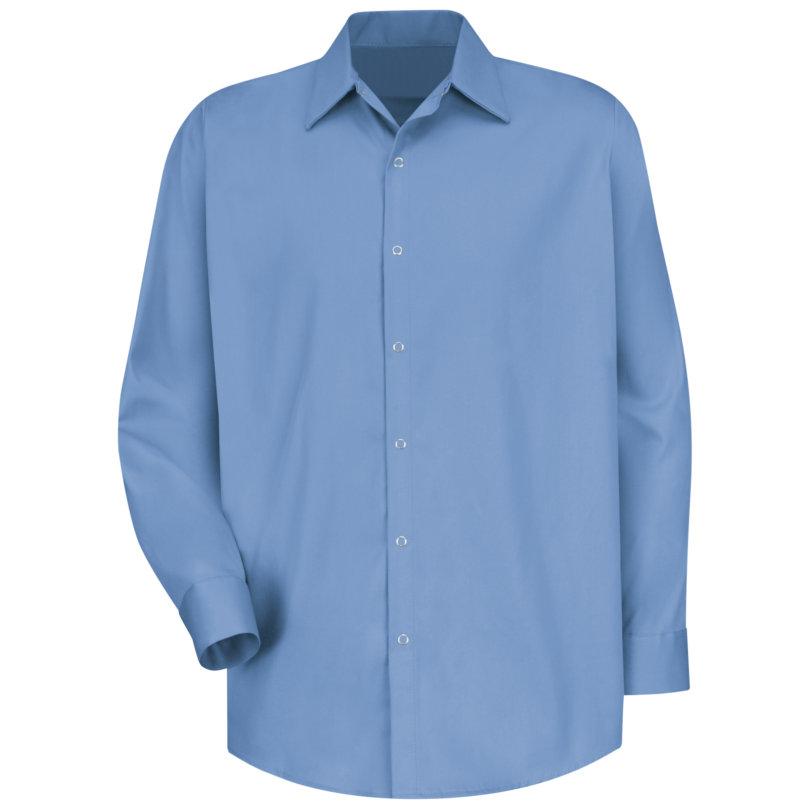 Men's 100% Cotton Shirt w/Snaps Long Sleeve