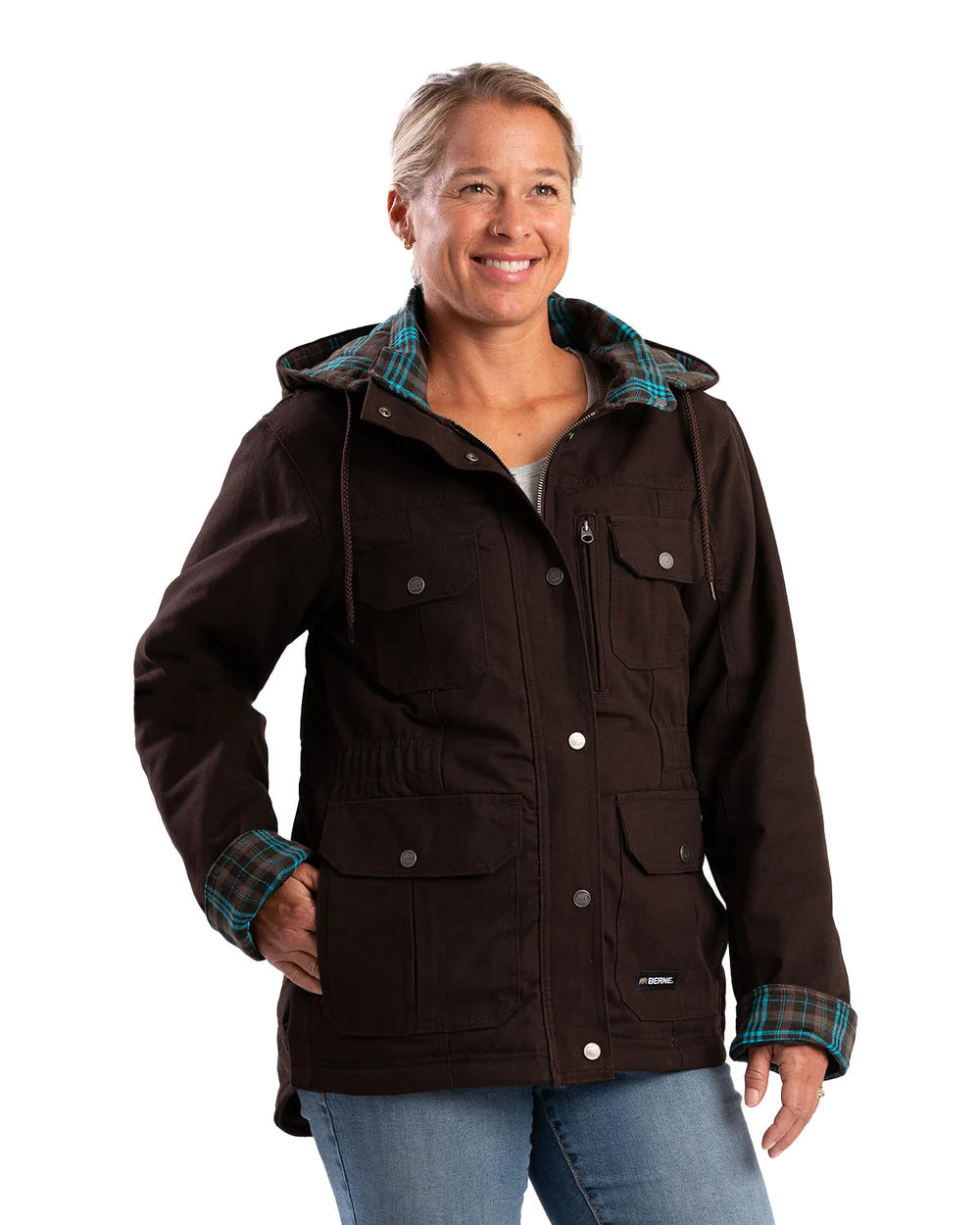 100 % Cotton Women's Softstone Duck Barn Coat
