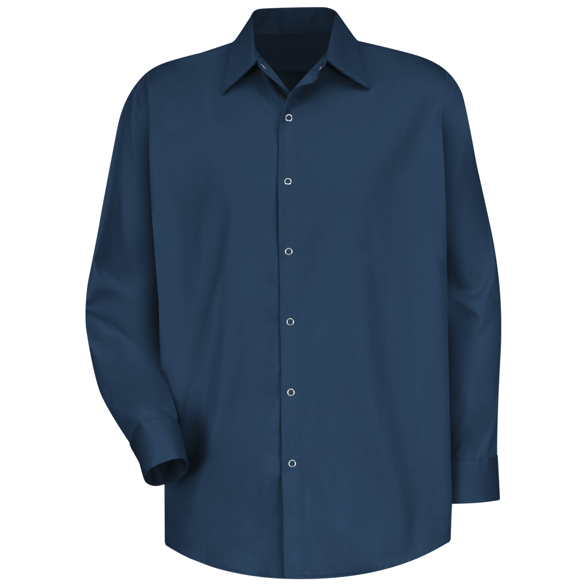 Men's 100% Cotton Shirt w/Snaps Long Sleeve