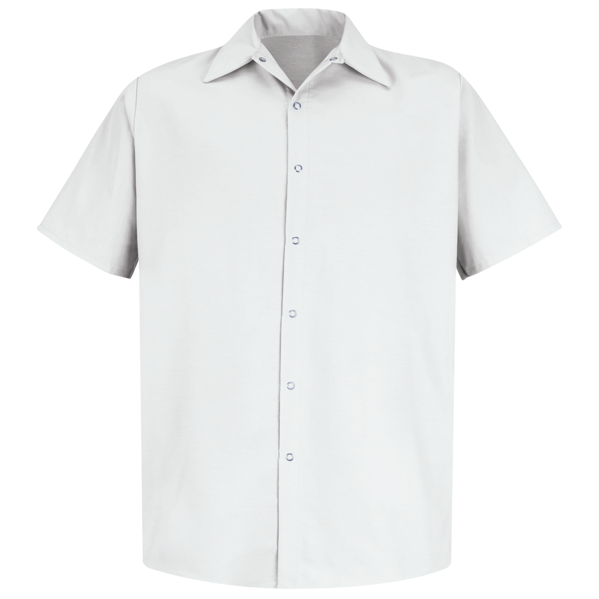 Men's 100% Cotton Shirt w/Snaps Short Sleeve